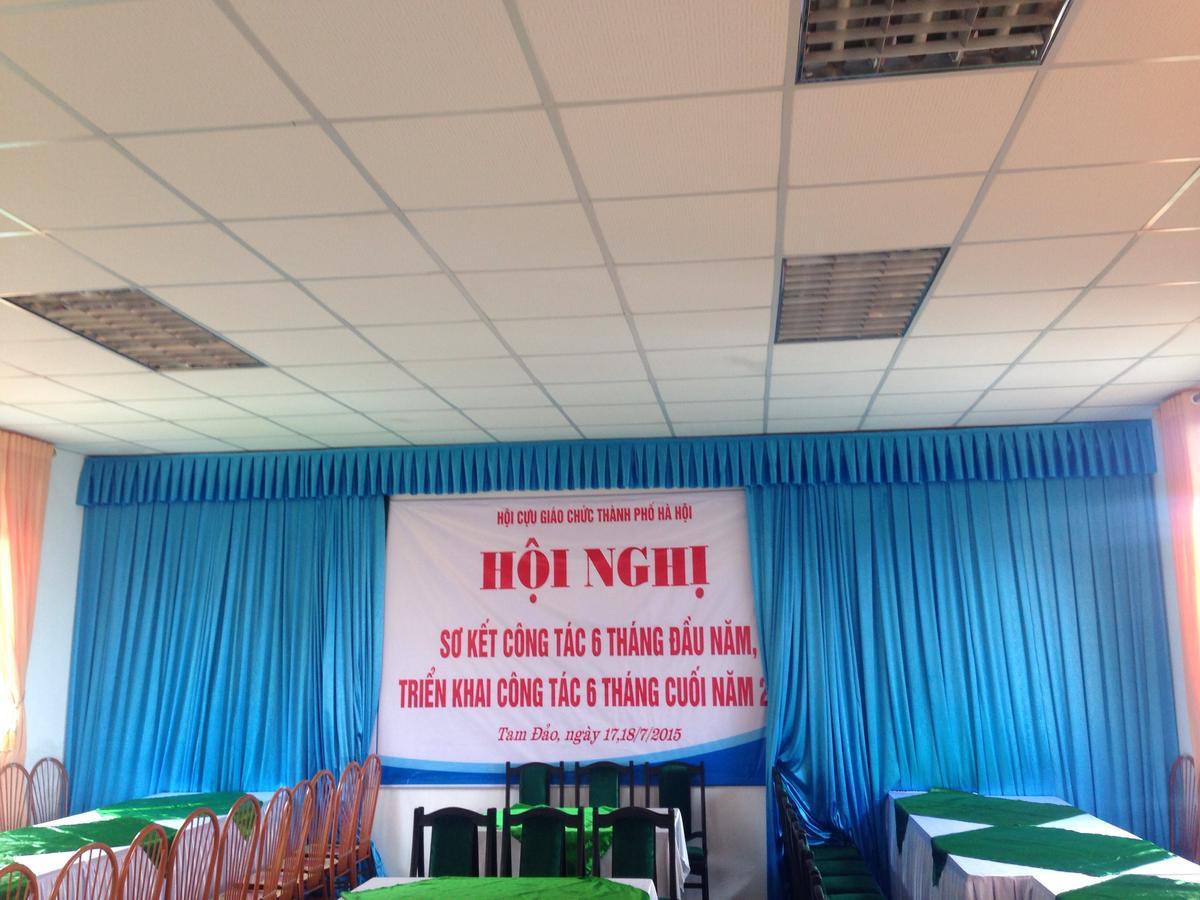 Khach San Cay Thong Hotel Tam Ðảo Exterior foto